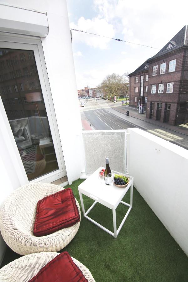 Mediterrane Wohnung Nahe Hbf Mit Domblick Bremen Exterior foto